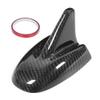 Acouto Car Antenna Cover,Dry Carbon Fiber Car Antenna Cover Roof Shark Fin Antenna Cover Trim Fit for Levante 2017-2020 view 1