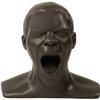 OEHLBACH Scream Unlimited Plus - Exclusive Headphone Stand in The Shape of The Legendary Head - Optimal Storage of Larger Over/On-Ear Headphones (Made in Germany) Handmade - Anthracite view 1