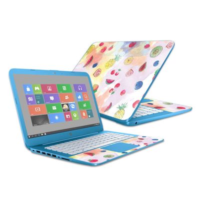 MightySkins Glossy Glitter Skin for HP Stream 14" (2016) - Fruit Water | Protective, Durable High-Gloss Glitter Finish | Easy to Apply, Remove, and Change Styles | Made in The USA