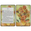 MightySkins Glossy Glitter Skin for Kindle Paperwhite 2018 Waterproof Model - Van Gogh Sunflowers | Protective, Durable High-Gloss Glitter Finish | Easy to Apply and Change Style | Made in The USA view 1