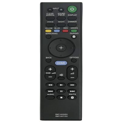AIDITIYMI RMT-AH240U RMT-AH110U Replacement Remote Control Compatible with Sony Home Theater System HT-CT800 HT-NT5 HT-CT790 SA-CT790 SA-NT5 HT-XT2 HT-NT3 SA-NT3 SA-WNT3 HT-XT3