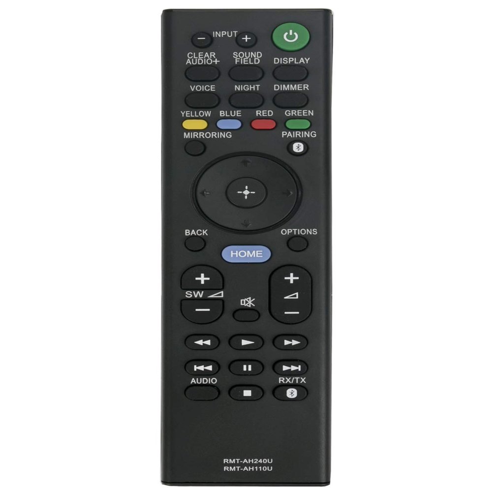 AIDITIYMI RMT-AH240U RMT-AH110U Replacement Remote Control Compatible with Sony Home Theater System HT-CT800 HT-NT5 HT-CT790 SA-CT790 SA-NT5 HT-XT2 HT-NT3 SA-NT3 SA-WNT3 HT-XT3
