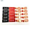 DEEJAY LED TBH2GA10PINKBLK 10 Pack Crimp Connector Style for 2 Gauge Wire Pink / Black Tube Insulators view 2