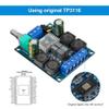 2Pcs Digital Amplifier Board,TPA3116D2 Dual Channel Audio Stereo AMP High Power Digital Subwoofer Power Amplifier Board 2x50W 5V 12V 24V for Store Solicitation Home Theater Square DIY Speakers view 3