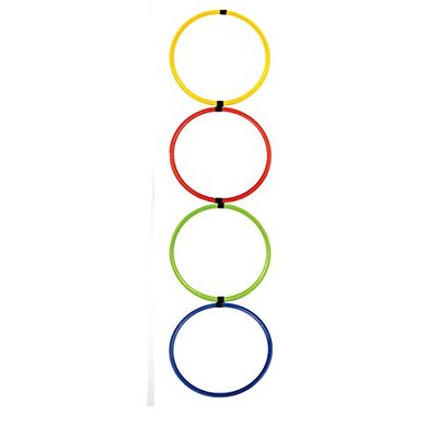 PerfectPitch Hoop Agility Ladder44; Multicolor
