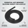Silicone Bending Cord, 8-10-12mm Soft Silicone Bending Insert for Shaping Acrylic Tubing Repair Accessory(10mm diameter) view 3