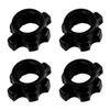 BESPORTBLE 4pcs Dumbbell Bar Nut Screw Clamps for Standard Barbells Lightweight and Easy to Install for Home Fitness Equipment and Weight Training Accessories view 2