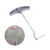 Peg Puller Extractor, Tent Peg Nail Puller Tool, Steel Awning Stakes Hooks Remover Lifter for Camping view 3