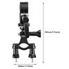 Action Camera Gimbal Stabilizer for Bike Outdoor Handlebar Action Camera Gimbal Stabilizer Holder for Cycling Bikes Motorbikes view 4