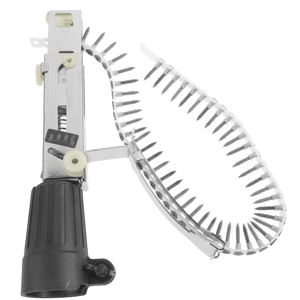 Chain Belt Screw siding Tool Electric Screw Electric Brad Nailer Cordless Staple Electric Woodworking Tool Automatic Nail Machine Baseboard Screw Machine Stainless Steel