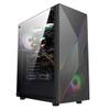 HDYD ATX Case, Mid-Tower PC Gaming Case ATX/M-ATX/ITX - Front I/O USB 3.0 Port - Fully Transparent Side Panels - Support Water Cooling view 1