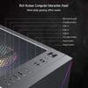 HDYD ATX Case, Mid-Tower PC Gaming Case ATX/M-ATX/ITX - Front I/O USB 3.0 Port - Fully Transparent Side Panels - Support Water Cooling view 3