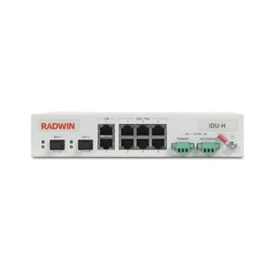 Radwin - RW-7301-2006 - IDU-H/HP with 2 Ethernet 10/100/1000 BT Ports, 2 SFP Ports and 6 PoE Ports Feeding RADWIN 2000
