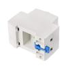 angwang Rail Socket,EU Type 35mm DIN Rail Mount AC Power Socket 16A 250V AC Connector view 4