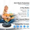 ARAFUNA Portable CD Player with Dual Stereo Speakers, Rechargeable CD Player for Car with Anti-Skip Protection, Headphones and AUX Cable Backlight Buttons view 4