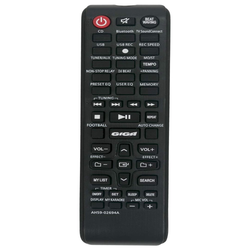 AIDITIYMI AH59-02694A Replacement Remote Fit for Samsung Component System MXJ630 MX-J630 MXJ630/ZA MX-J630/ZA MXJS5000 MX-JS5000 MXJS5000/ZA MX-JS5000/ZA Mx-j730 MXJS8000 MX-JS8000 MX-JS8000/ZA