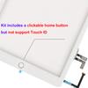 Dedia White Touch Screen Replacement for iPad 5 2017 9.7 inch, A1822 A1823 Digitizer Glass Assembly with Home Button + Tool kit view 3