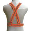 zojo Kids Reflective Vest 2pcs | Lightweight, Adjustable & Elastic | Safety & High Visibility for Running, Jogging, Walking, Cycling | Fits Outdoor Clothing (Neon Orange-Kids Size) view 3