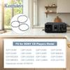 Koatukys 2 Drive Belts and 1 Door Belt Replacement for Sony CD Player Model CDP-CX300 CDP-CX335 CDP-CX350 CDP-CX355 CDP-CX400 CDP-CX450 CDP-CX455 CDP-CX691 421606101 view 3