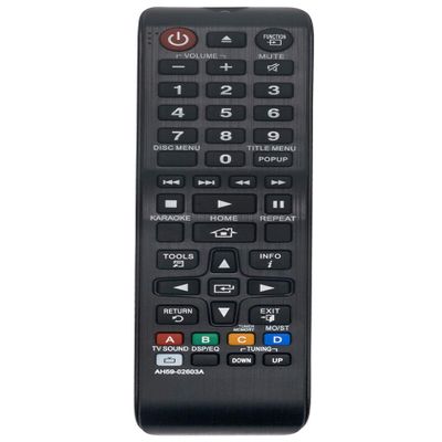 AIDITIYMI AH59-02603A Remote Control Replace Fit for Samsung Blu-ray Home Theater System HT-J5100K HT-J5150HK HT-J4500K HT-J4530K HT-J4550K HT-J5150HK HT-J5150 HT-H4500K HT-H4530K HT-H4550K HT-H4530HK