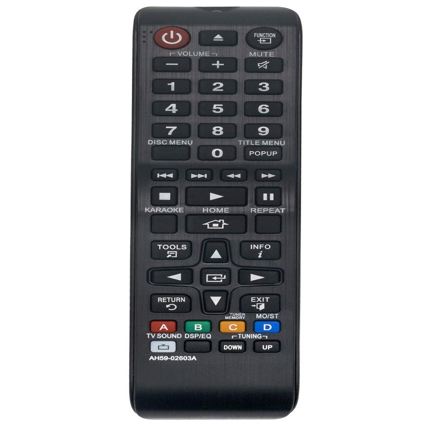 AIDITIYMI AH59-02603A Remote Control Replace Fit for Samsung Blu-ray Home Theater System HT-J5100K HT-J5150HK HT-J4500K HT-J4530K HT-J4550K HT-J5150HK HT-J5150 HT-H4500K HT-H4530K HT-H4550K HT-H4530HK