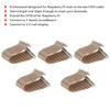 S erounder 5Pcs GPIO Ribbon Cable for Male to Female 40pin Breadboard Jumper Wire Computer Accessories 20cm(Male to Female) view 2