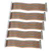 S erounder 5Pcs GPIO Ribbon Cable for Male to Female 40pin Breadboard Jumper Wire Computer Accessories 20cm(Male to Female) view 4