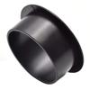 1-3/8 Inch(35mm) Zinc Alloy Desk Hole Cover Grommets Black Wire Cord Cable Organizer for Computer Desk Cabinet view 4