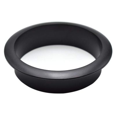 2-3/8 Inch(60mm) Zinc Alloy Desk Hole Cover Grommets Black Wire Cord Cable Organizer for Computer Desk Cabinet