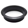 2-3/8 Inch(60mm) Zinc Alloy Desk Hole Cover Grommets Black Wire Cord Cable Organizer for Computer Desk Cabinet view 1
