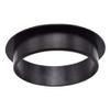 2-3/8 Inch(60mm) Zinc Alloy Desk Hole Cover Grommets Black Wire Cord Cable Organizer for Computer Desk Cabinet view 2