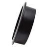 1-3/4 Inch(45mm) Zinc Alloy Desk Hole Cover Grommets Black Wire Cord Cable Organizer for Computer Desk Cabinet view 3