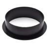 1-3/4 Inch(45mm) Zinc Alloy Desk Hole Cover Grommets Black Wire Cord Cable Organizer for Computer Desk Cabinet view 4