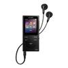 Sony NW-E394 8GB Walkman Audio Player (Black) Bundle with Sony MDREX15LP Fashion Color EX Series Earbuds (Black) (2 Items) view 4