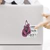 JMM Industries Cancer Touched My Boobs so I Kicked It's Ass Decal Funny Funny Motivation Inspiration Quote Saying 5.5-Inches by 5-InchesPremium Quality Vinyl Sticker UV Protective Laminate PDS2097 view 4