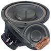 Car Vehicle Subwoofer Audio Speaker - 10 Inch Competition Pressed Paper Cone, 4 Ohm, Advanced Air Flow, 1000W Power for Stereo Sound System - Audiotek K710 (1 Subwoofer) w/Wire PK11 Bundle view 1