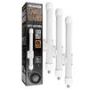 Miracle LED Magic Wand Omnidirectional Indoor Outdoor TV Antenna W/ 100 Mile Range Free HDTV 4K Ready OTA Antenna with Wall Mount (3-Pack) view 1