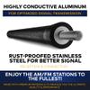 7 Inch Antenna MAST Black for Honda CR V 2012-2016 New view 2