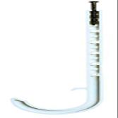 CoolKitchen 553-6WPK2 J Hook PVC Pipe Hanger 1.5 in. -
