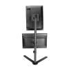 iumLeap Dual Monitor Stand, Heavy Duty Fully Adjustable Stand Fits 27-40 Inch Screens, Dual Monitor Arm Mount Fits Up to 9kg/19.8lbs Per Arm view 1