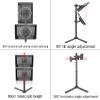 iumLeap Dual Monitor Stand, Heavy Duty Fully Adjustable Stand Fits 27-40 Inch Screens, Dual Monitor Arm Mount Fits Up to 9kg/19.8lbs Per Arm view 3
