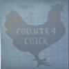 Country Chick, Hen, Chicken, White Vinyl Decal New Gift view 2