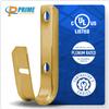 Prime Cable Management 3/4 Inch Heavy Duty Metal Cable & Wire Support J-Hook Hangers for Wall Mounting & Attaching to Vertical Surfaces for Cable & Wire Management view 3