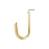 Prime Cable Management 2 Inch Heavy Duty Metal Cable & Wire Support J-Hook Hangers with Angle Clip for Horizontal Surfaces (Ceilings, Beams) & 1/4 inch Threaded Rod for Cable & Wire Management view 2