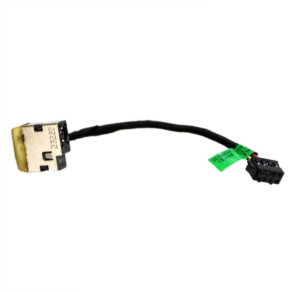 GinTai DC Power Jack Socket Plug Charging Port with Cable Replacement for HP 17-f001dx 17-f004dx 17-f010us 17-f028ca 17-f028nr 17-f029cy 17-f029ds 17-f029nr 17-f029wm