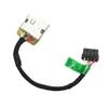 GinTai DC Power Jack Socket Plug Charging Port with Cable Replacement for HP 17-f001dx 17-f004dx 17-f010us 17-f028ca 17-f028nr 17-f029cy 17-f029ds 17-f029nr 17-f029wm view 2