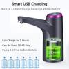 Cozy BlueWater Dispenser, Portable Water Bottle Pump for Universal 3, 4 and 5 Gallon with USB Electric Charging and Automatic Off Switch (Black) view 2