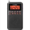 NOAA Weather AM FM Portable Radio Operated by 2 AA Batteries with Stereo Earphone,Digital Alarm Clock Sleep Timer,Best Reception,Built in Speaker Best Sound Quality,Luminous Button Design(Black) view 1