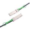 10Gtek 40G QSFP+ DAC Cable - 40GBASE-CR4 Passive Direct Attach Copper Twinax QSFP Cable for Juniper EX-QSFP-40GE-DAC-50CM Devices, 0.5-Meter(1.64ft) view 3