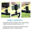 PULUZ Camera Handlebar Mount for Gopro Bike Motorcycle Mount, Aluminum Bicycle Camera Adapter Mount Holder for GoPro Hero 12/11/10/9/8/7 All Model/DJI OSMO Action Camera Accessories view 2